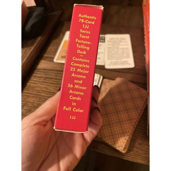 1JJ Swiss Tarot Cards 78 Card Tarot Deck & Guidebook USED, Switzerland - Picture 11 of 12